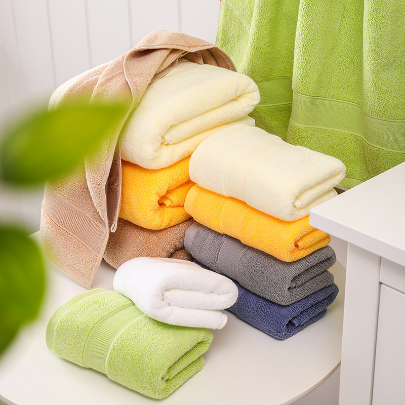 Manufacturer Hot Sale 100% Cotton Wholesale Customized Promotional Sample Microfiber Beach Bath Towels
